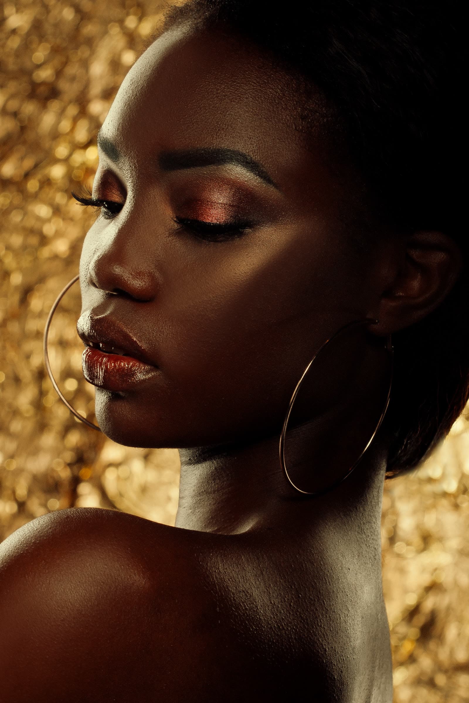Fashion studio portrait